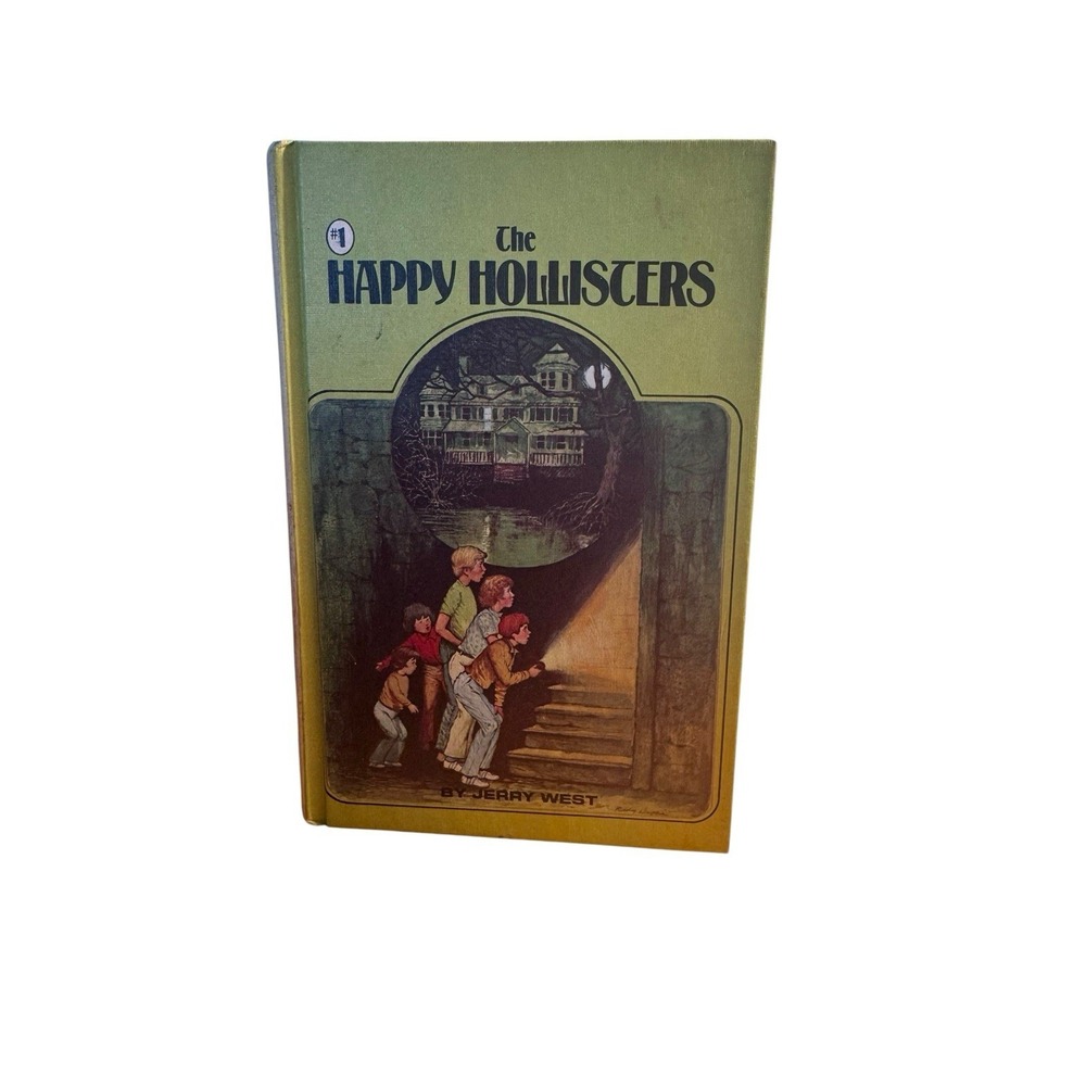 Vintage 1953 The‎ Happy Hollisters  No. 1 by Jerry West Permabound Edition